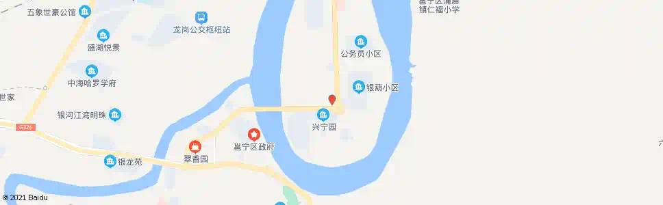 南宁邕宁区财政局_公交站地图_南宁公交_妙搜公交查询2025