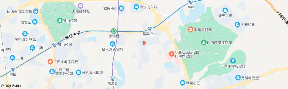 南宁畅春湖小区_公交站地图_南宁公交_妙搜公交查询2025