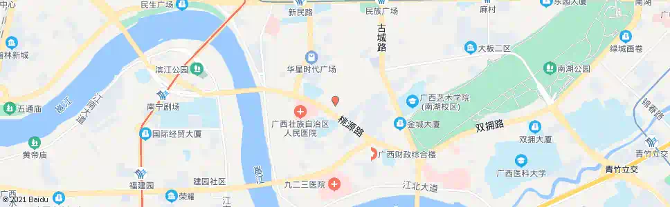 南宁天桃桃源路口_公交站地图_南宁公交_妙搜公交查询2025