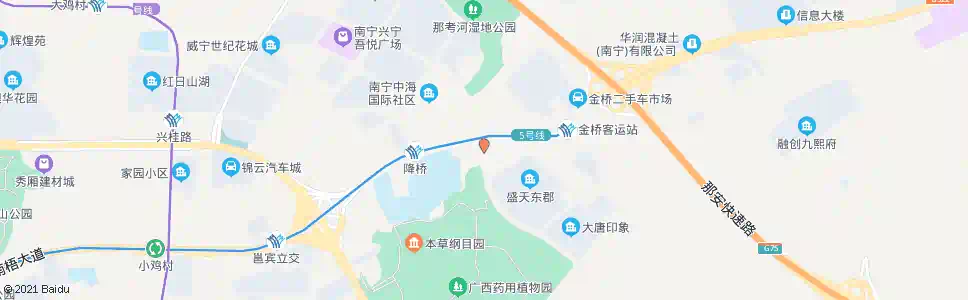 南宁南梧高速路口_公交站地图_南宁公交_妙搜公交查询2025