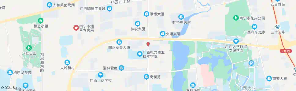 南宁科园高四路口_公交站地图_南宁公交_妙搜公交查询2025