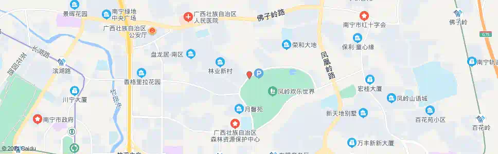 南宁玉兰月湾路口_公交站地图_南宁公交_妙搜公交查询2025