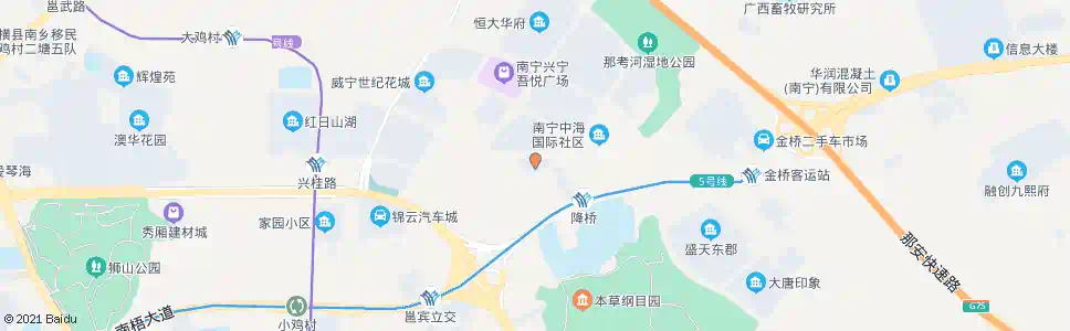 南宁大嘉汇东城_公交站地图_南宁公交_妙搜公交查询2025