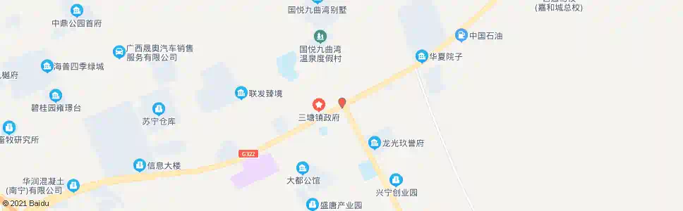 南宁三塘_公交站地图_南宁公交_妙搜公交查询2025