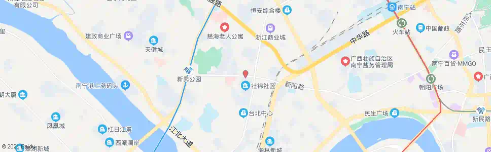 南宁新阳龙腾路口_公交站地图_南宁公交_妙搜公交查询2025