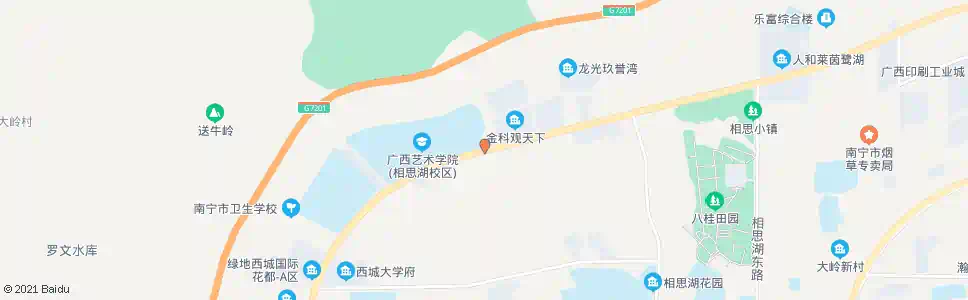 南宁林屋村_公交站地图_南宁公交_妙搜公交查询2025