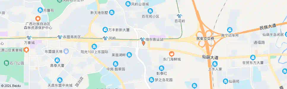 南宁埌东站_公交站地图_南宁公交_妙搜公交查询2025