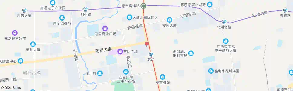 南宁众乐家私城_公交站地图_南宁公交_妙搜公交查询2025