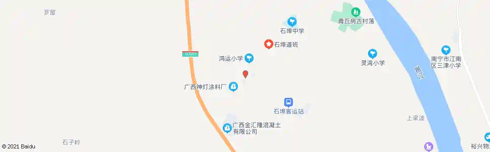 南宁石埠卫生院_公交站地图_南宁公交_妙搜公交查询2025