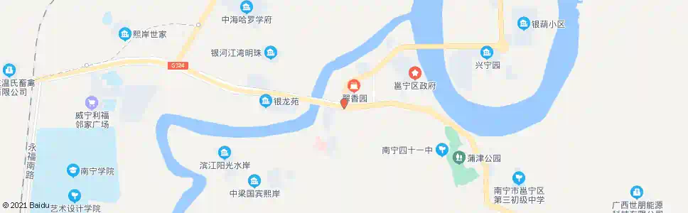 南宁新兴街_公交站地图_南宁公交_妙搜公交查询2025