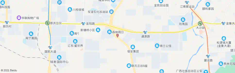 南宁友谊那洪路口_公交站地图_南宁公交_妙搜公交查询2025