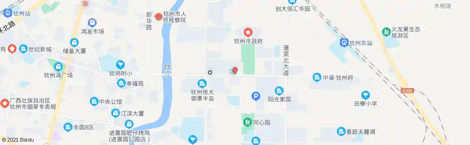 钦州市总工会(市政务服务中心)_公交站地图_钦州公交_妙搜公交查询2025