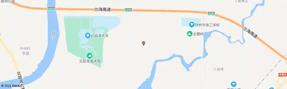 钦州市党校(扬帆北大道)_公交站地图_钦州公交_妙搜公交查询2025
