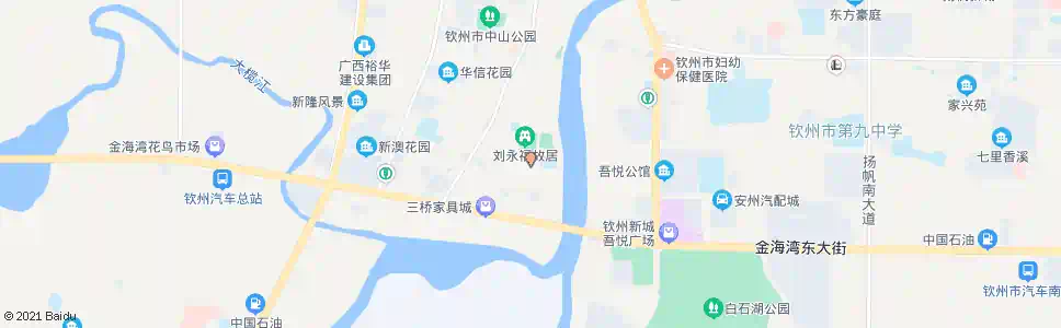 钦州四马路路口_公交站地图_钦州公交_妙搜公交查询2025