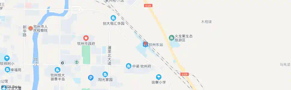 钦州南珠东安州路口_公交站地图_钦州公交_妙搜公交查询2025
