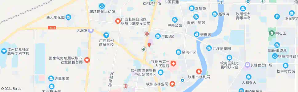 钦州物资停车场_公交站地图_钦州公交_妙搜公交查询2025