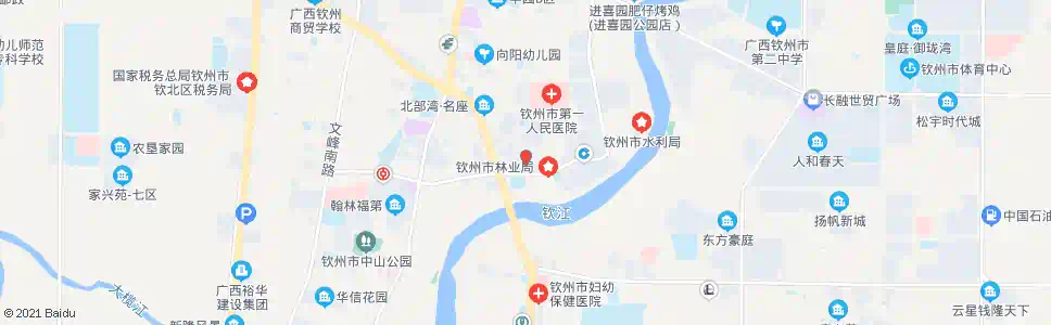 钦州实验小学_公交站地图_钦州公交_妙搜公交查询2025