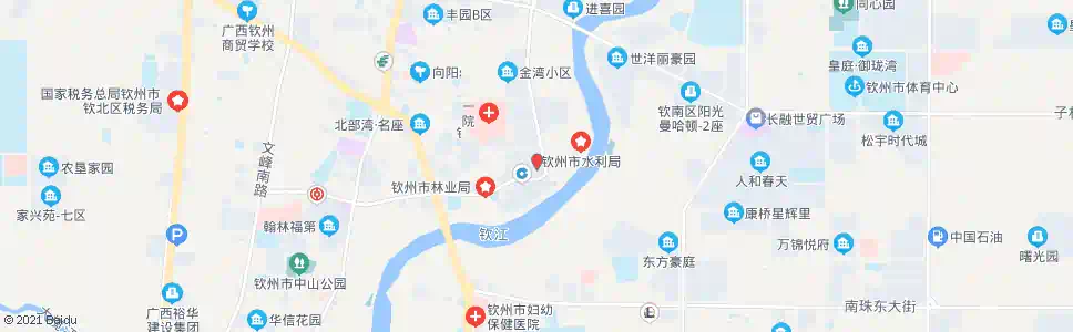 钦州锦绣家园_公交站地图_钦州公交_妙搜公交查询2025