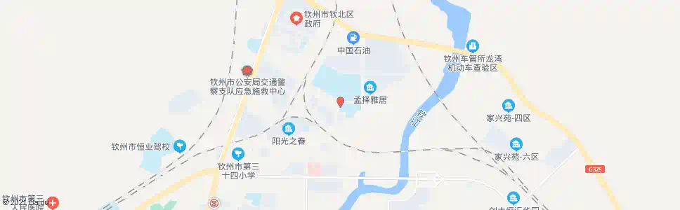 钦州市一中北校区_公交站地图_钦州公交_妙搜公交查询2025