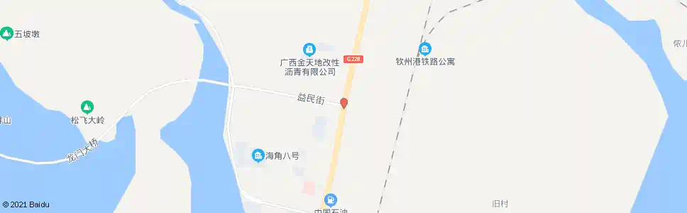 钦州益民路口_公交站地图_钦州公交_妙搜公交查询2025