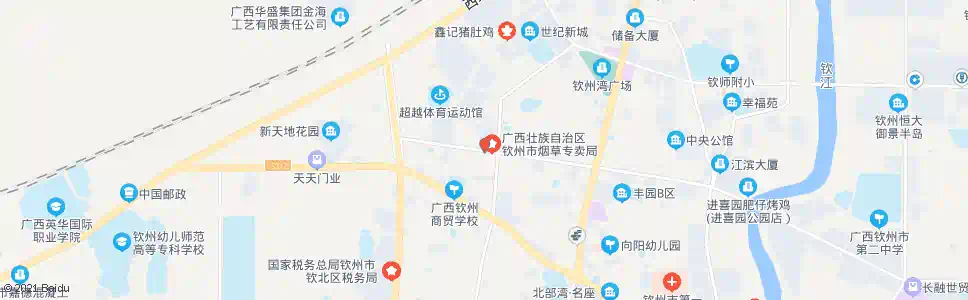 钦州烟草局_公交站地图_钦州公交_妙搜公交查询2025