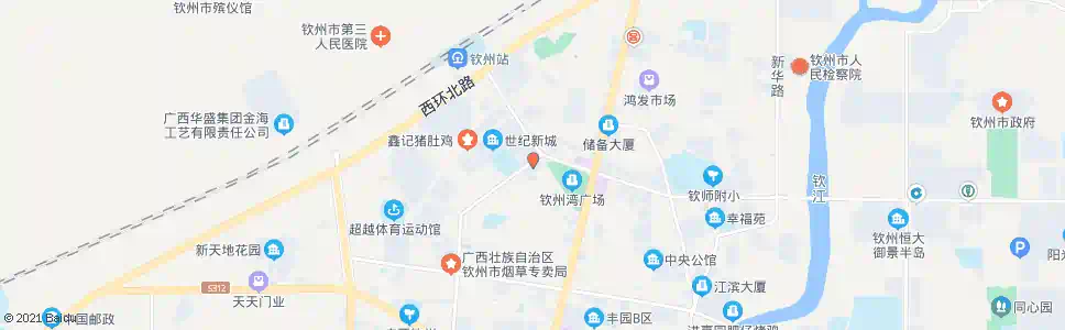钦州市工商局_公交站地图_钦州公交_妙搜公交查询2025