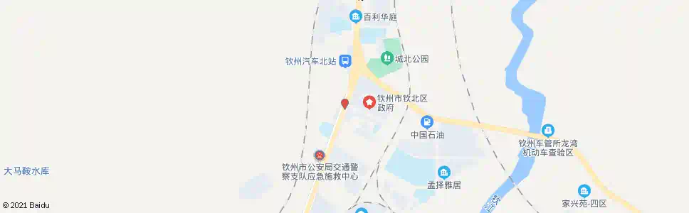 钦州行政中心_公交站地图_钦州公交_妙搜公交查询2025