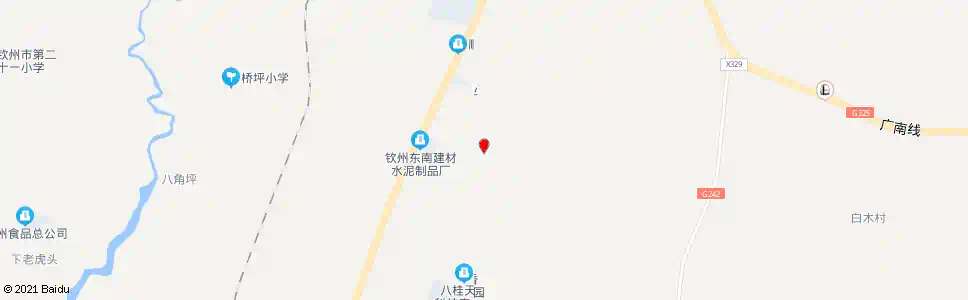 钦州磨钩岭_公交站地图_钦州公交_妙搜公交查询2025