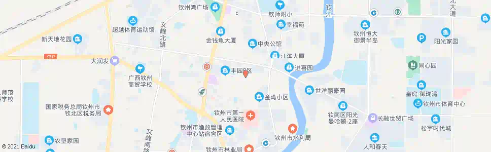 钦州城中南市场_公交站地图_钦州公交_妙搜公交查询2025