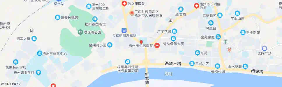 梧州七中_公交站地图_梧州公交_妙搜公交查询2025