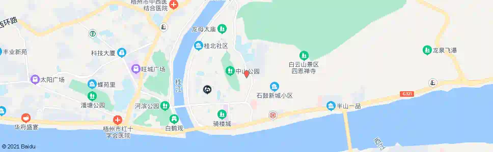 梧州白云路_公交站地图_梧州公交_妙搜公交查询2025