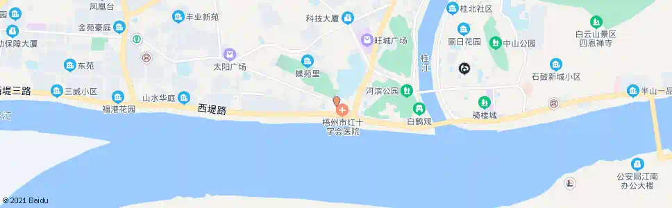 梧州红会医院_公交站地图_梧州公交_妙搜公交查询2025