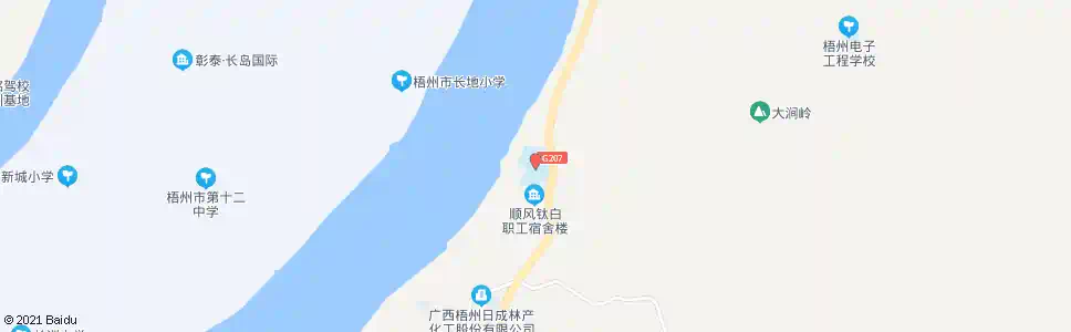 梧州财经学校_公交站地图_梧州公交_妙搜公交查询2025