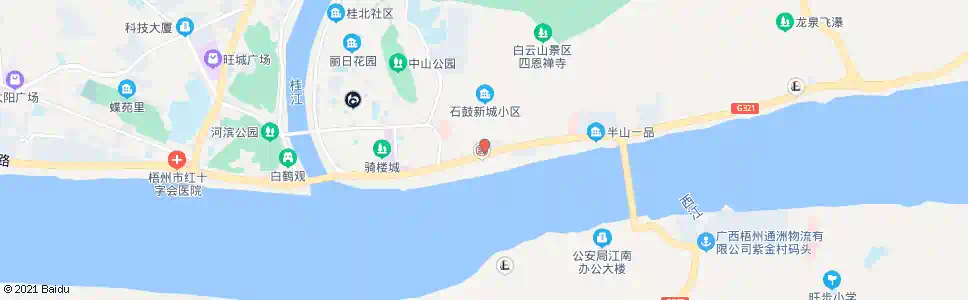 梧州石鼓路口_公交站地图_梧州公交_妙搜公交查询2025