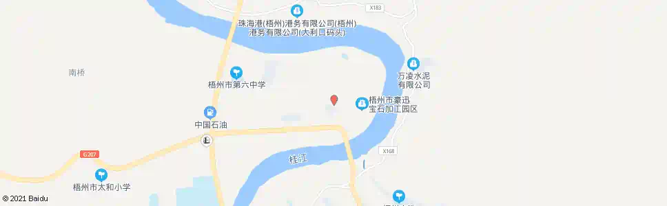 梧州莲花山_公交站地图_梧州公交_妙搜公交查询2025