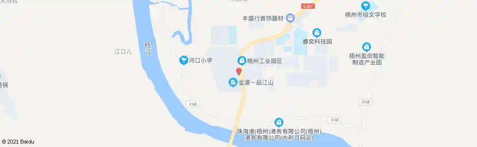 梧州制药集团_公交站地图_梧州公交_妙搜公交查询2025