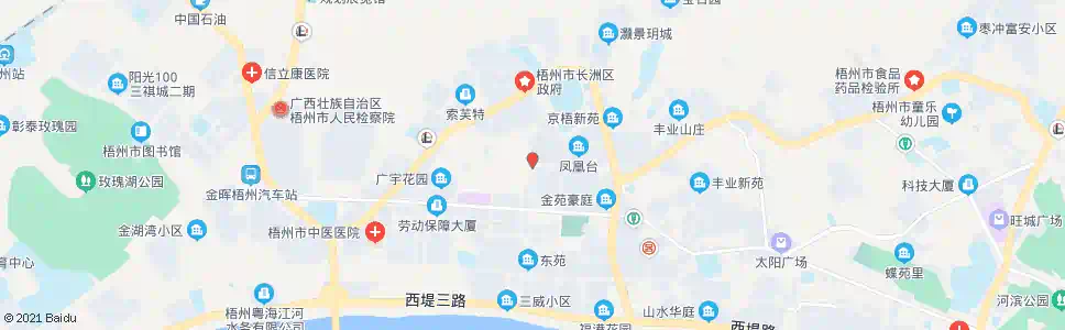 梧州金湖北路_公交站地图_梧州公交_妙搜公交查询2025