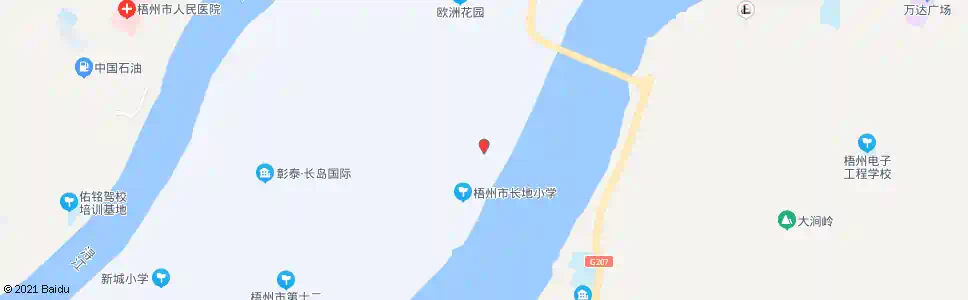 梧州长地村_公交站地图_梧州公交_妙搜公交查询2025