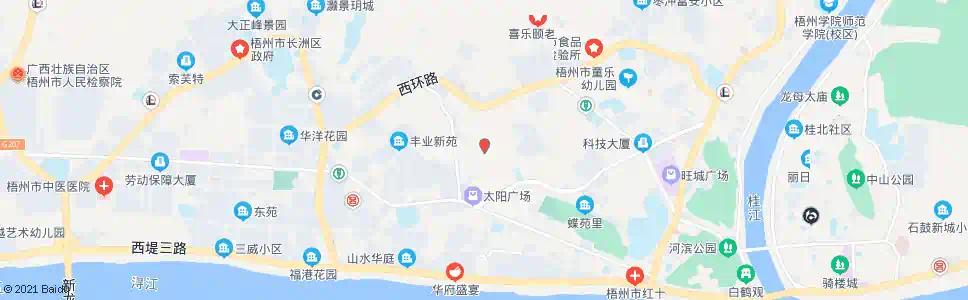 梧州下冲小区_公交站地图_梧州公交_妙搜公交查询2025