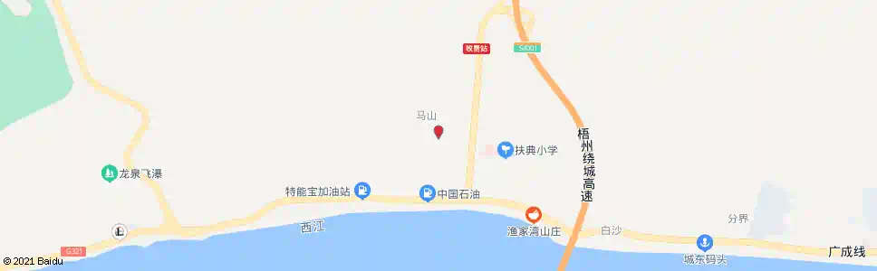 梧州一化厂_公交站地图_梧州公交_妙搜公交查询2025