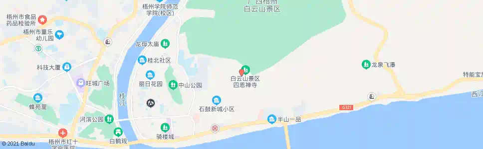 梧州四恩寺_公交站地图_梧州公交_妙搜公交查询2025