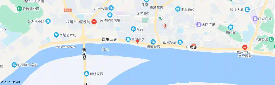 梧州冬湖路口_公交站地图_梧州公交_妙搜公交查询2025