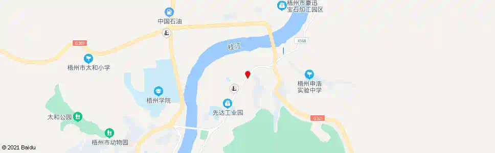 梧州钱鉴车站_公交站地图_梧州公交_妙搜公交查询2025