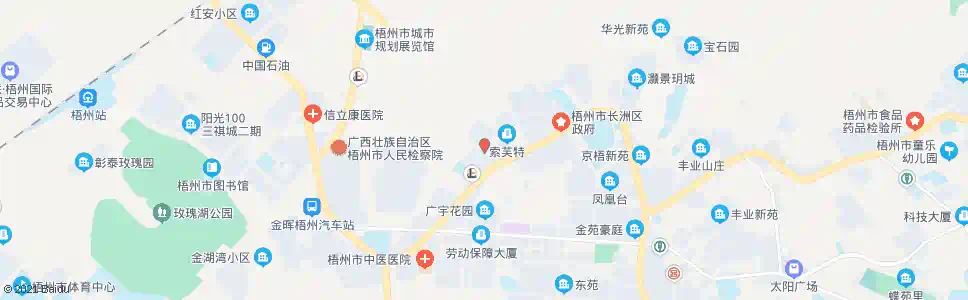梧州惠民小区_公交站地图_梧州公交_妙搜公交查询2025