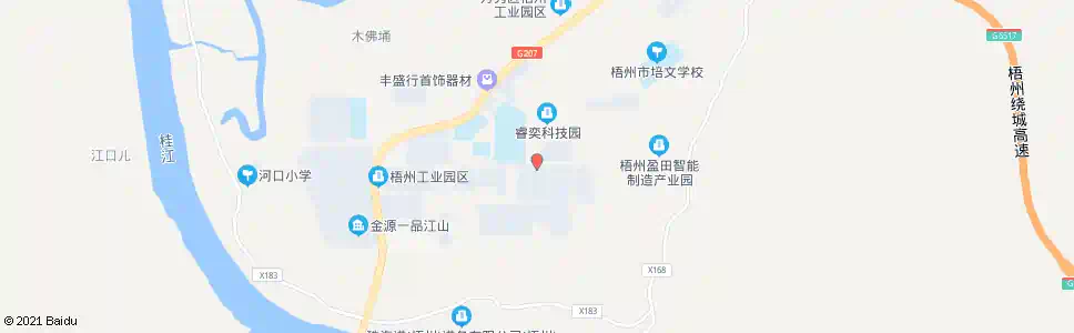 梧州五一塑料厂_公交站地图_梧州公交_妙搜公交查询2025
