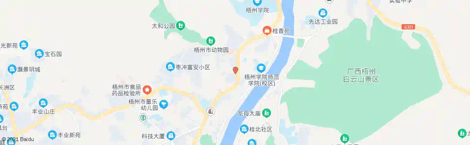 梧州太和冲口_公交站地图_梧州公交_妙搜公交查询2025
