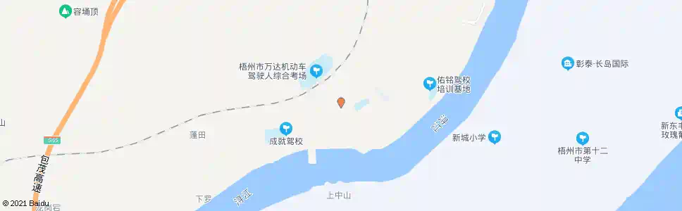 梧州长洲水利枢纽_公交站地图_梧州公交_妙搜公交查询2025