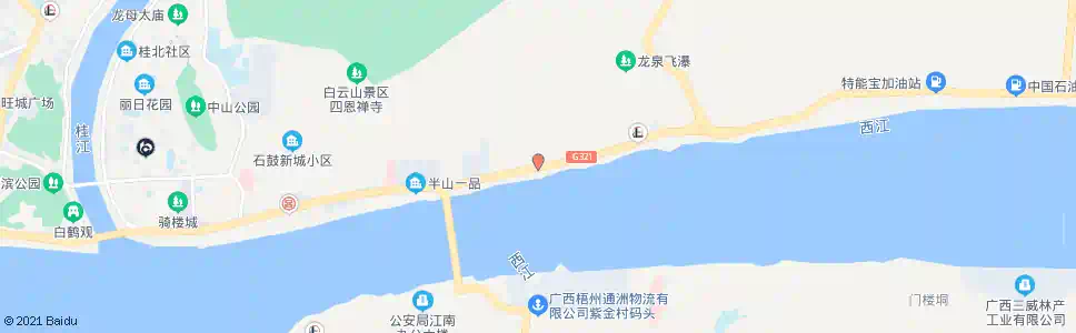 梧州云龙花园_公交站地图_梧州公交_妙搜公交查询2025