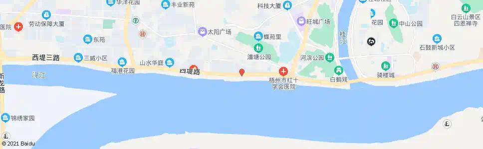 梧州丰业蓝天港湾_公交站地图_梧州公交_妙搜公交查询2025