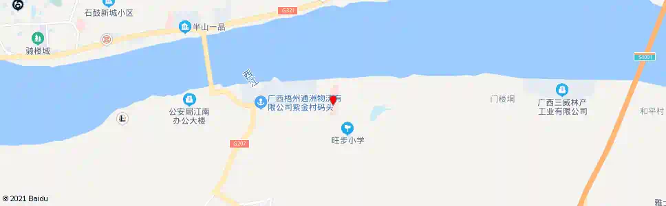 梧州第三人民医院_公交站地图_梧州公交_妙搜公交查询2025